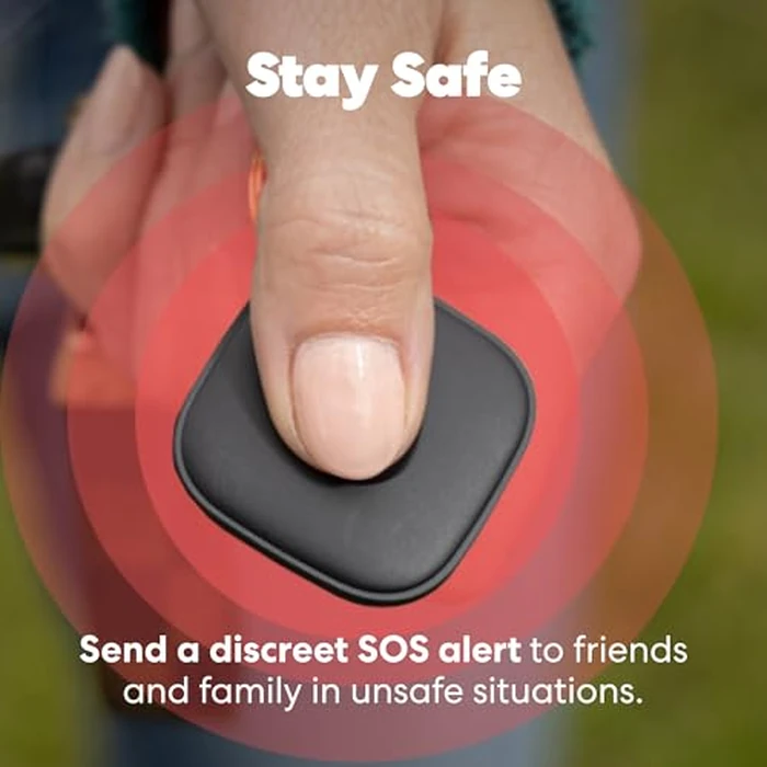 Life360 Tile - Bluetooth Tracker, Keys Finder and Item Locator for Keys, Bags and More. Phone Finder. Both iOS and Android Compatible. 1-Pack (Black) by Life360 - Image 6
