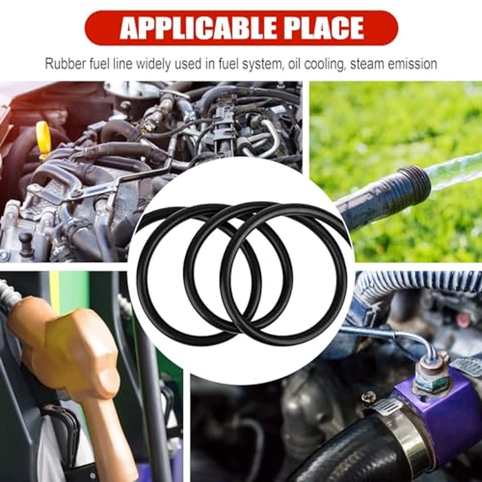 3/16 Inch (5mm) ID Fuel Line Hose 15FT NBR Rubber Push Lock Hose High Pressure 300PSI for Automotive Fuel Systems Engines by dojobkinb - Image 5