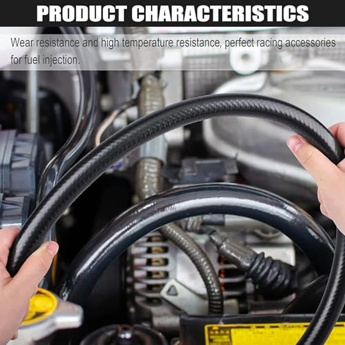 3/16 Inch (5mm) ID Fuel Line Hose 15FT NBR Rubber Push Lock Hose High Pressure 300PSI for Automotive Fuel Systems Engines by dojobkinb - Image 6