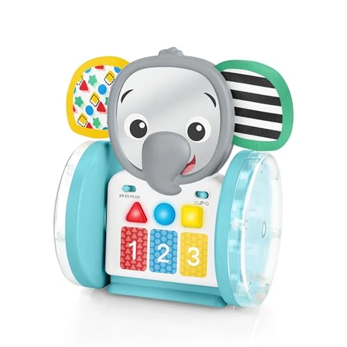 Baby Einstein Chase & Tap Earl Crawling Baby Toy, with Mirror and Music, Ages 6 Months and Up by Baby Einstein - Used - Acceptable condition - US$16.11