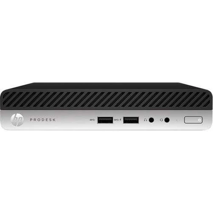 HP ProDesk 405 G4 Desktop Mini PC - AMD Ryzen 5 PRO 2400GE 3.2GHz - 180GB - Black/Silver - 8GB RAM by HP - Refurbished - Acceptable condition - US$141.98