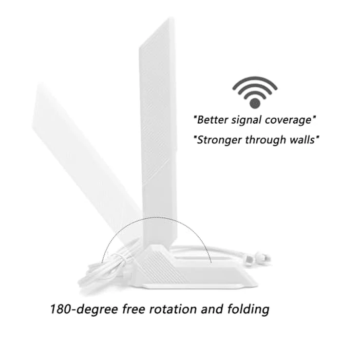 WiFi 7 Antenna 2.4/5/6GHz for ASUS Z890 Z790 MAX Gaming/ROG Strix Z890-A Z790-A X870-A/ROG Maximus Z890 Z790/PRIME Z890-P X870-P for Gigabyte B650E B850 for AORUS Stealth / B850I B860I X870E Z890 by IFIXAI - Image 2