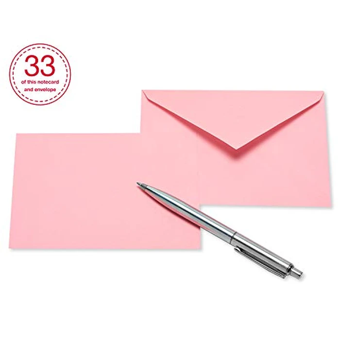 American Greetings Valentines Day Bulk Blank Cards with Envelopes, Hearts and Solid Colors (200-Count) by American Greetings - Image 7