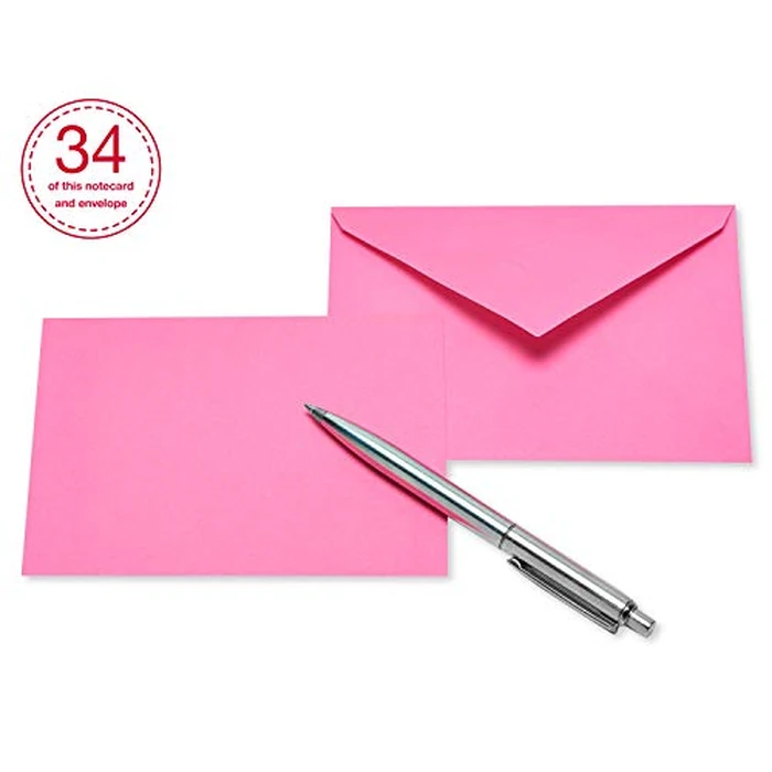 American Greetings Valentines Day Bulk Blank Cards with Envelopes, Hearts and Solid Colors (200-Count) by American Greetings - Image 8