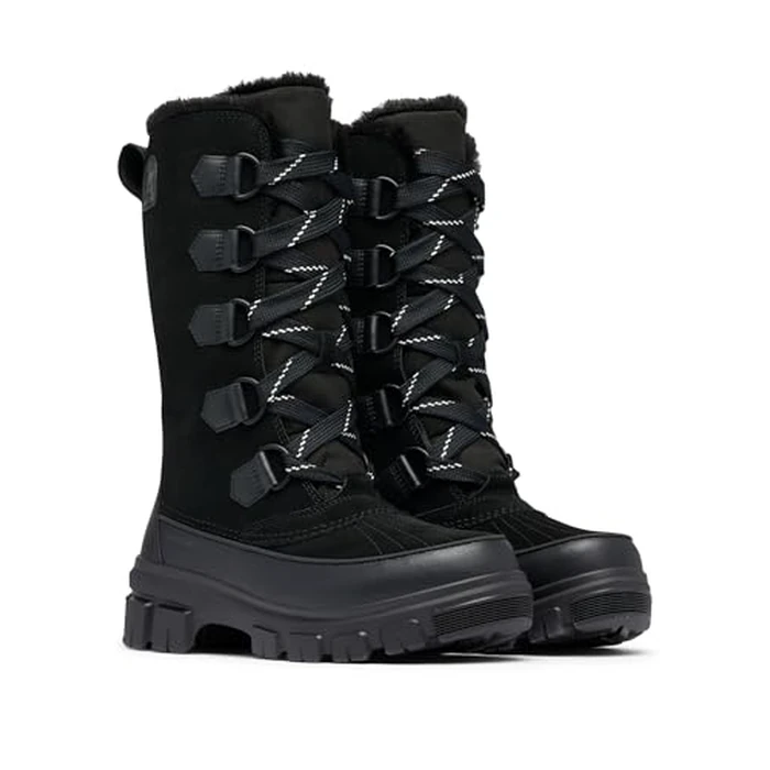 SOREL Women's Tivoli V Tall Waterproof Boot - Black, Natural - 6.5 by Sorel - Image 3