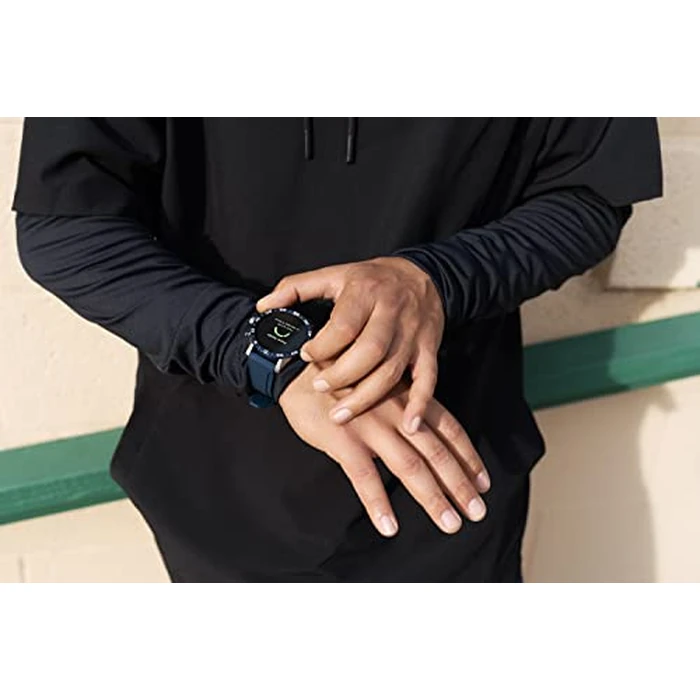 Citizen CZ Smart PQ2 44MM Sport Smartwatch with YouQ App with IBM Watson(R) AI and NASA Research, Wear OS by Google, HR, GPS, Fitness Tracker, Amazon Alexa(TM), iPhone Android Compatible, IPX6 Rating by CITIZEN - Image 2