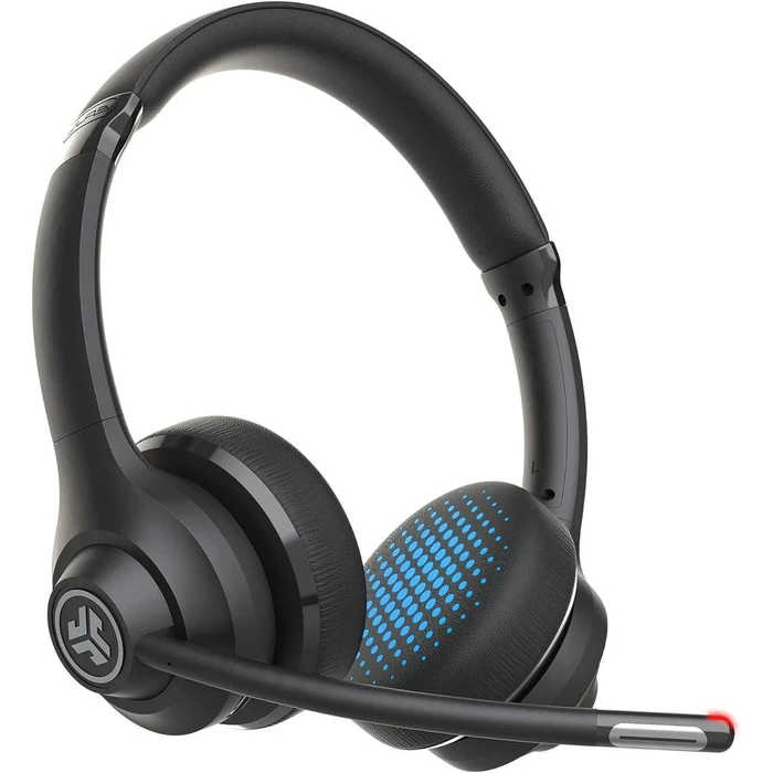 JLab Go Work Wireless Headsets with Microphone - Black by JLab - Image 3