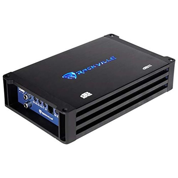 Rockville dB11 1400W Peak/350W RMS Mono 2-Ohm Class-D Car Amplifier, Wired Bass Remote, Compact Size, Low THD, for Powerful Car Audio by Rockville - Image 4