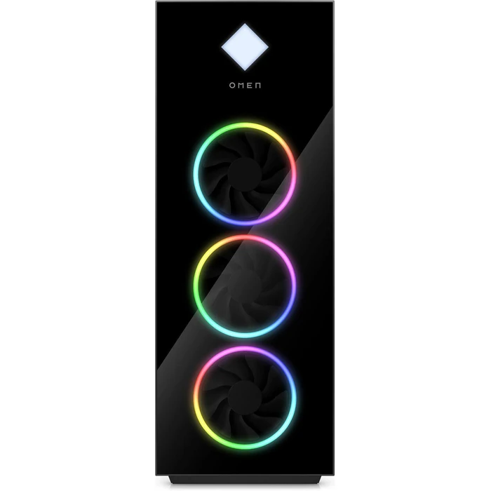 HP Omen 45L Gaming Desktop - Intel Core Ultra 7 265K 3.3GHz - 1TB - Shadow Black - 16GB RAM by HP - Image 1