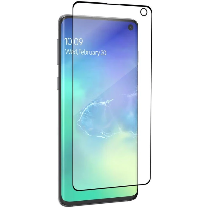 ZAGG GlassFusion Visionguard Glass Protector for Samsung Galaxy S10 - Clear by ZAGG - Refurbished - Brand New condition
