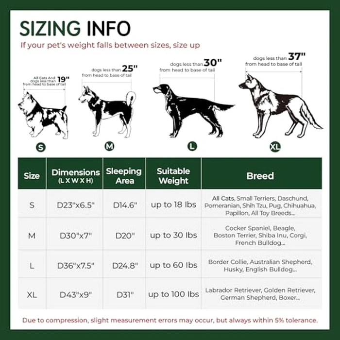 BALANCE Luxury Donut Dog Bed, 30 Inches Round Dog Bed Medium Size Dogs Washable, Orthopedic Calming Dogs Bed for Pets with Anti-Slip Bottom, Oatmeal by BALANCE - Image 8