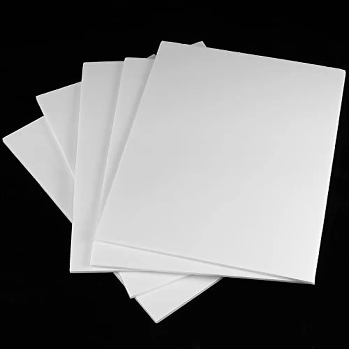 SHEUTSAN 50 Packs 11 x 14 x 1/8 Inches White Foam Board, 350 x 280mm Foam Core Backing Boards Mat Board Center for Photo Backdrop Board Wedding Signs Home Office Decoration DIY Crafts by SHEUTSAN - Image 5