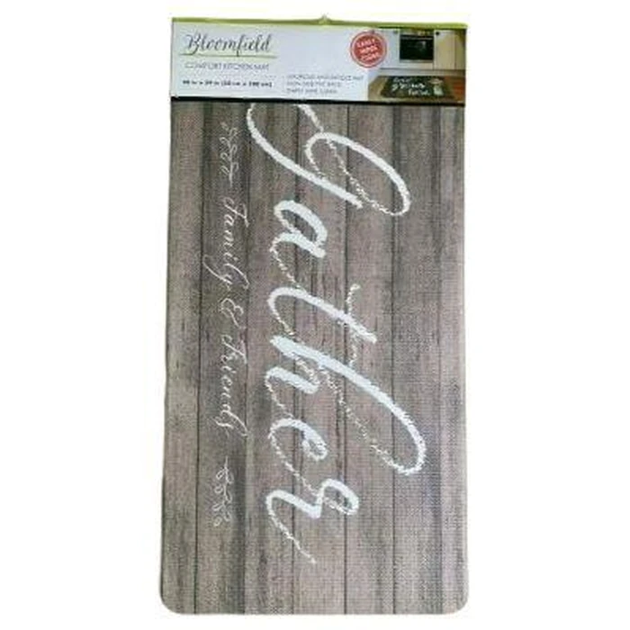 Bloomfield Comfort Kitchen Mat (20 in x 39 in) - Brown - Gather Family and Friends by Bloomfield - Refurbished - Brand New condition