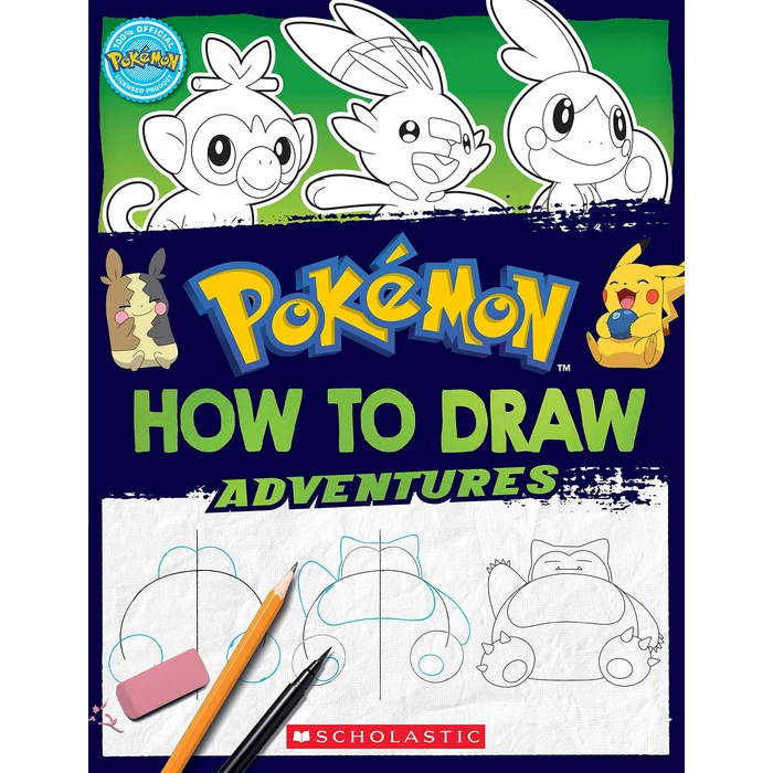 How to Draw Adventures (Pokémon) by Scholastic - Used - Good condition