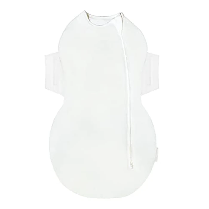 Happiest Baby SNOO Comforter Sleep Sack - 100% Organic Cotton Baby Swaddle Blanket - Doctor Designed Promotes Healthy Hip Development (Ivory, XL) by Happiest Baby - Used - Good condition