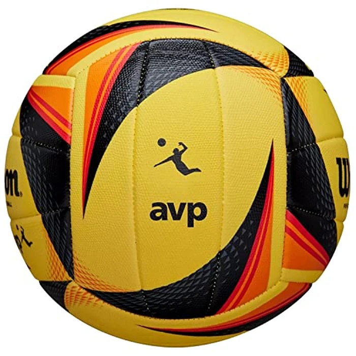 Wilson Optx Replica Outdoor Volleyball - Yellow by WILSON - Image 3