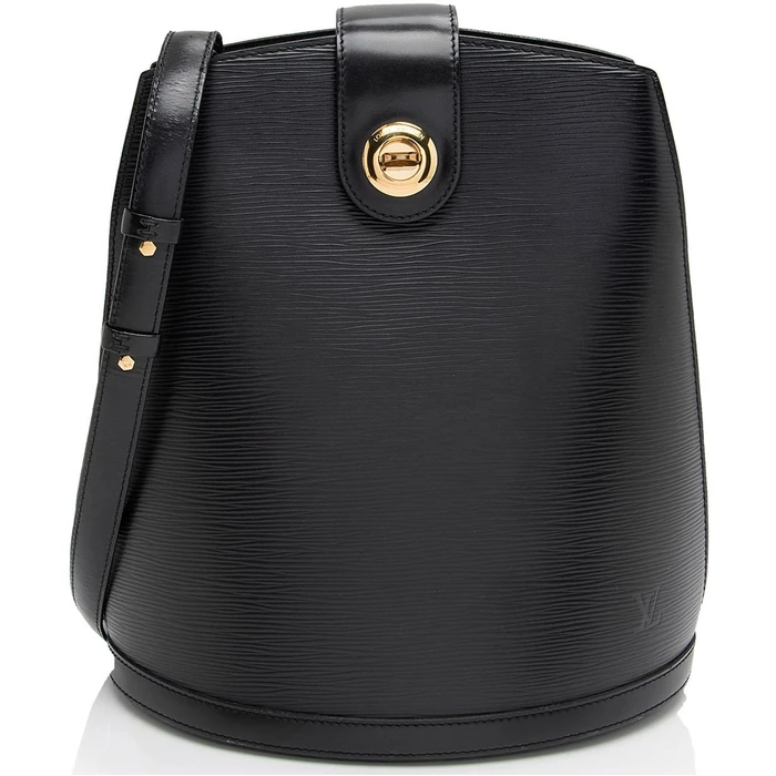 Louis Vuitton Vintage Epi Leather Cluny Shoulder Bag - Leather - Black by Louis Vuitton - Image 1
