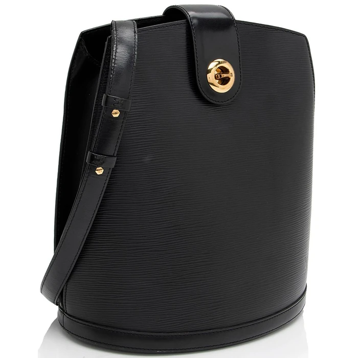 Louis Vuitton Vintage Epi Leather Cluny Shoulder Bag - Leather - Black by Louis Vuitton - Image 2