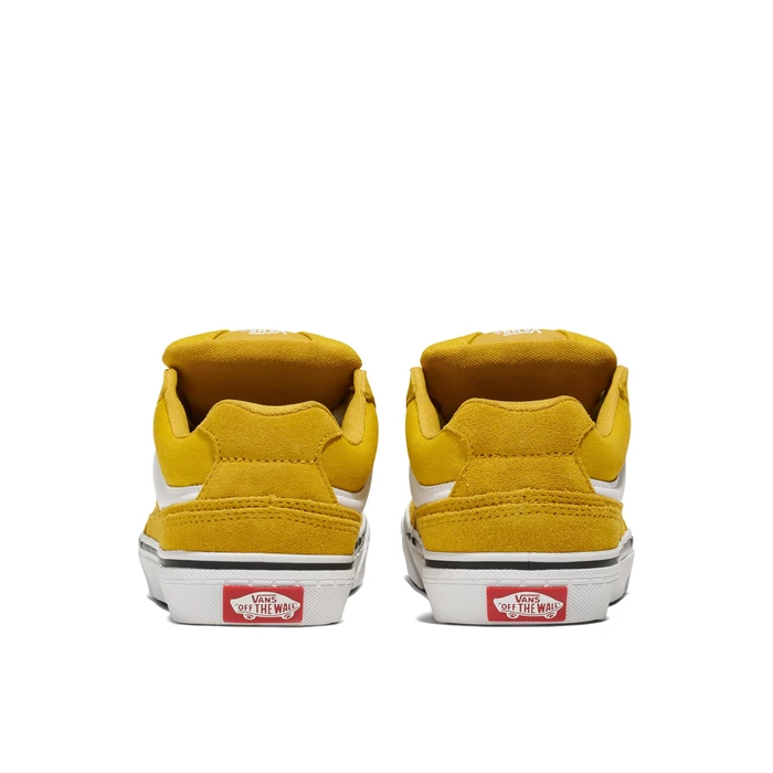 Vans Women's Caldrone Shoe - Chunky Low-Top Fashion Sneakers, Retro Inspired. Canvas Heritage Mustard. 7.5 by Vans - Image 3