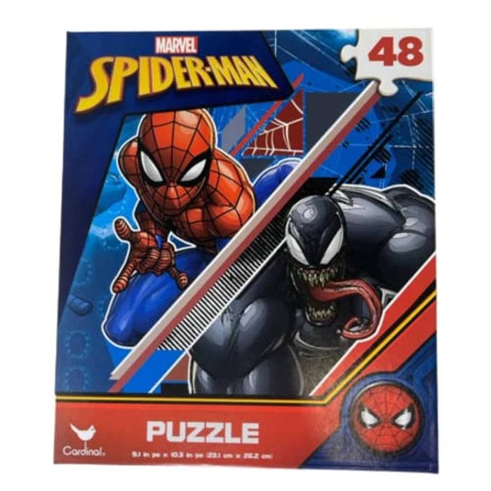 3 Pk. Marvel Spider-Man 48 Piece Jigsaw Puzzle (Assorted Designs) by Cardinal - Image 3