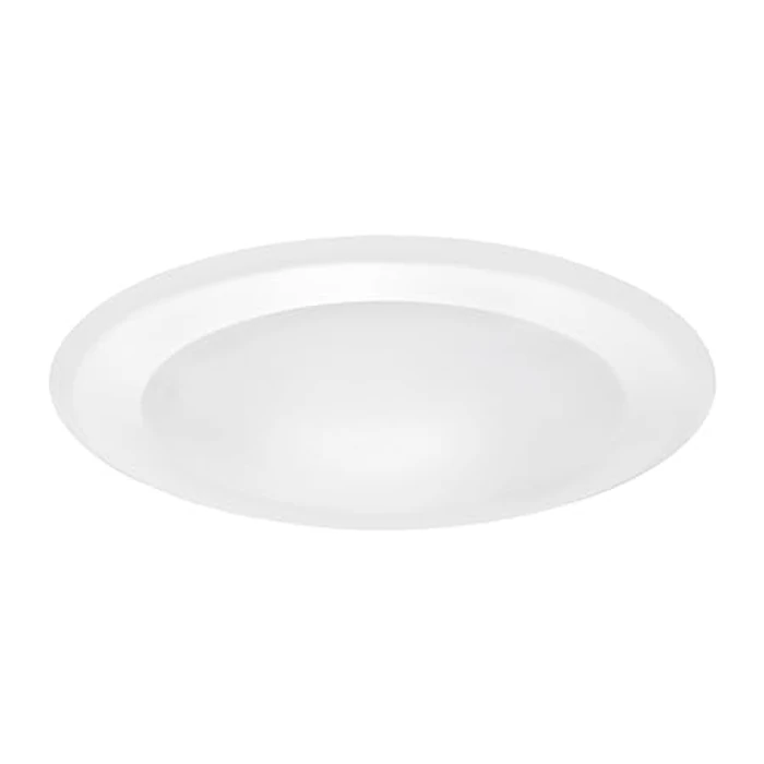 Maxxima 7.5 in. LED Flush Mount Ceiling Light Fixture, 1200 Lumens, 5 CCT 2700K/3000K/3500K/4000K/5000K, Round Disk Light, Dimmable, Recessed Can or J-Box Install by Maxxima - Used - Like New condition