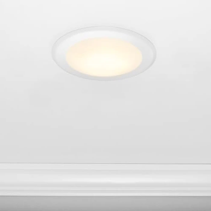 Maxxima 7.5 in. LED Flush Mount Ceiling Light Fixture, 1200 Lumens, 5 CCT 2700K/3000K/3500K/4000K/5000K, Round Disk Light, Dimmable, Recessed Can or J-Box Install by Maxxima - Image 8