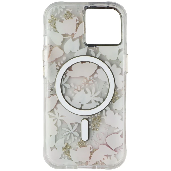 Elizabeth James Bridgerton Phone Case with MagSafe for iPhone 15 Pro - Lady Whistledown by Elizabeth James - Image 3
