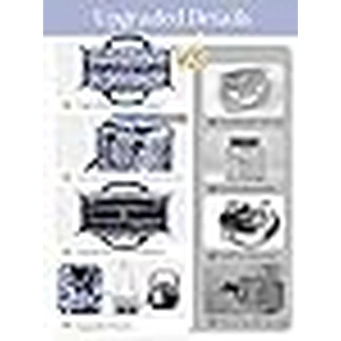 FIORETTO Canvas Tote Bag for Women with Zipper Closure & Individual Compartments for Work College for Teacher & Nurse Leopard Gray M by FIORETTO - Image 6