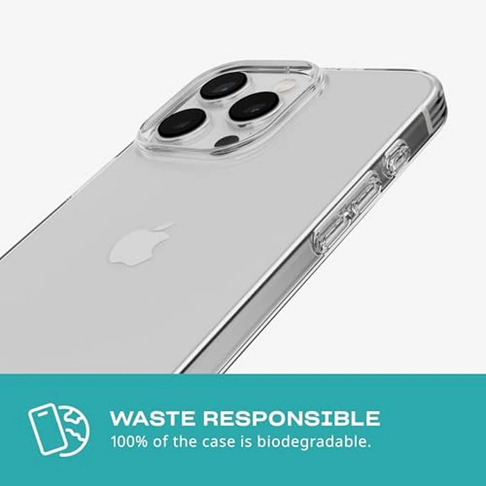 Tech21 EvoLite case for iPhone 15 Pro Max - Impact Protection Case - Clear by tech21 - Image 8
