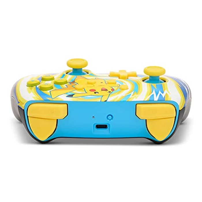 PowerA Enhanced Wireless Controller for Nintendo Switch/Switch 2 / Switch Lite/OLED Model - Pokémon: Pikachu Vortex - Gamepad, game controller, Officially Licensed by PowerA - Image 6