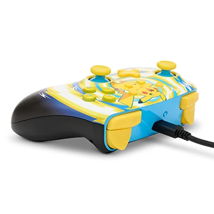 PowerA Enhanced Wireless Controller for Nintendo Switch/Switch 2 / Switch Lite/OLED Model - Pokémon: Pikachu Vortex - Gamepad, game controller, Officially Licensed by PowerA - Image 7