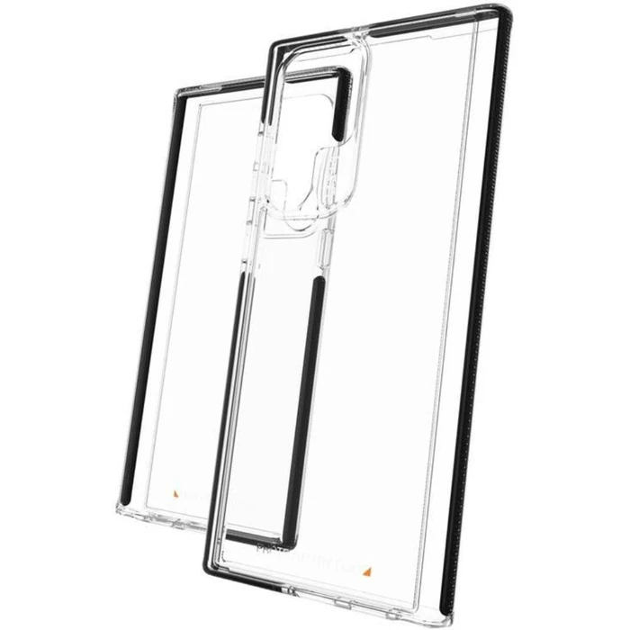 ZAGG Gear4 Santa Cruz Phone Case for Samsung Galaxy S22 Ultra - Clear/Black by ZAGG - Image 1