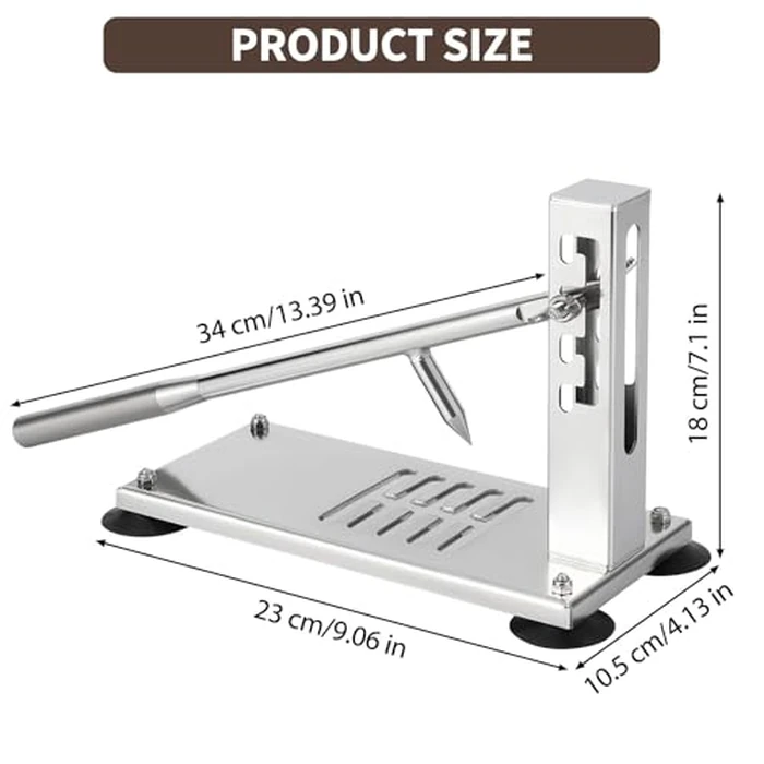 Stainless Steel Oyster Shucker Tool Oyster Opener Machine, Adjustable 4-Level Height, Oyster Clam Opener Tool Set Including Knife, Glove & g-Clip, Shucking Tool Kit for Hotel Buffet and Home by EliteEdge - Image 6