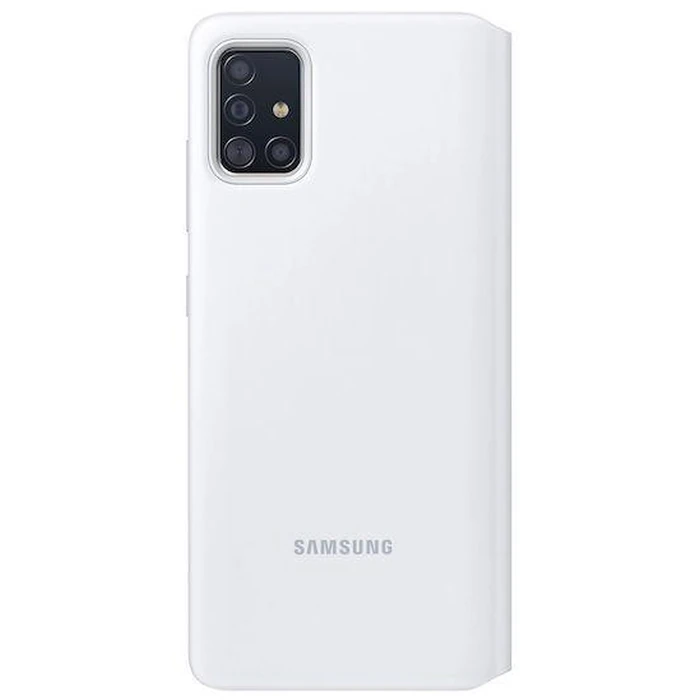 Samsung S View Wallet Phone Cover for Galaxy A51 (5G) - White by Samsung - Image 2