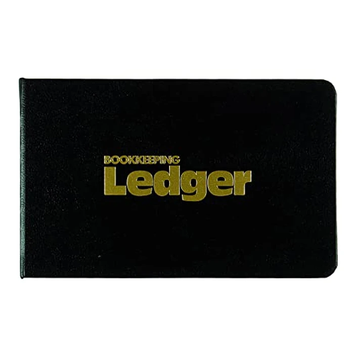 Blueline Mini-Ledger Outfits, 1-Inch Vinyl Cover Binder, 100 Mini-Ledger Sheets, 4 Rings, 6-3/16-Inch x 10-Inch, Bilingual, Black (B055) by BLUELINE - Used - Like New condition