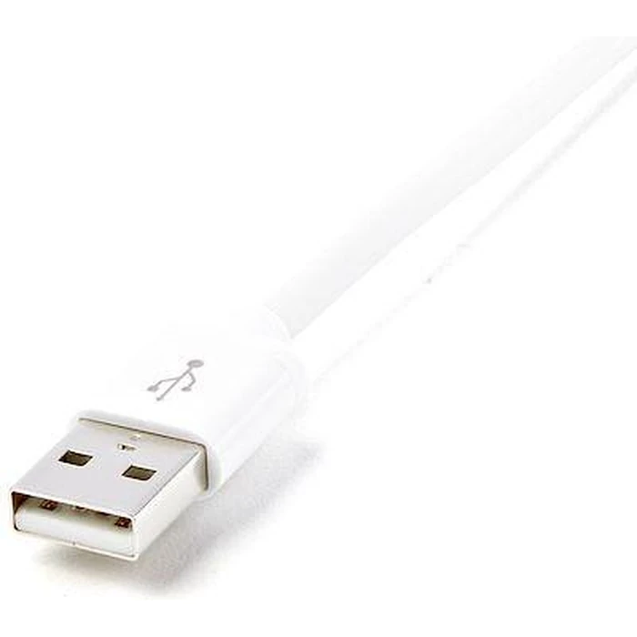 StarTech.com USBLT2MW Apple 8-pin Lightning Connector to USB Cable - White by StarTech.com - Image 3