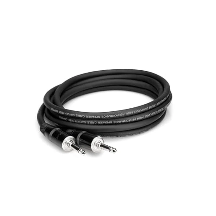 Hosa SKJ-410 Pro Speaker Cable, REAN 1/4 Inch TS to Same, 10 Feet by Hosa - Used - Like New condition - US$11.06