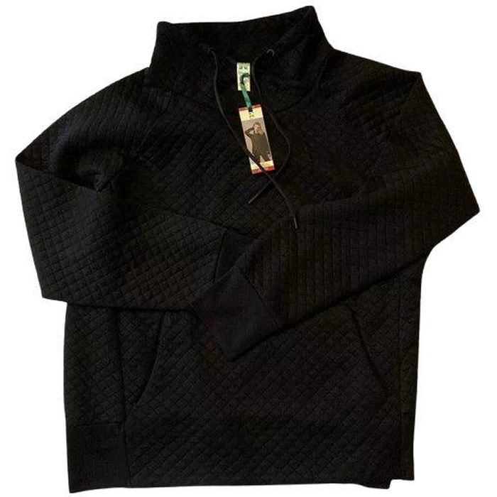 GreenTea Women's Quilt Pullover Top M - Black by GreenTea - Image 1