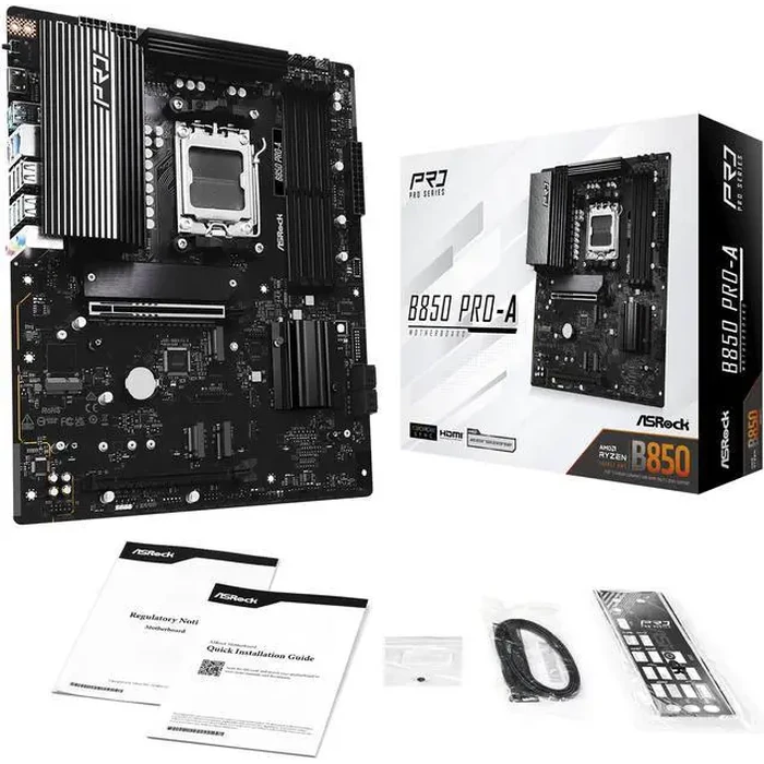ASRock B850 PRO-A AM5 ATX Motherboard by ASRock - Image 9
