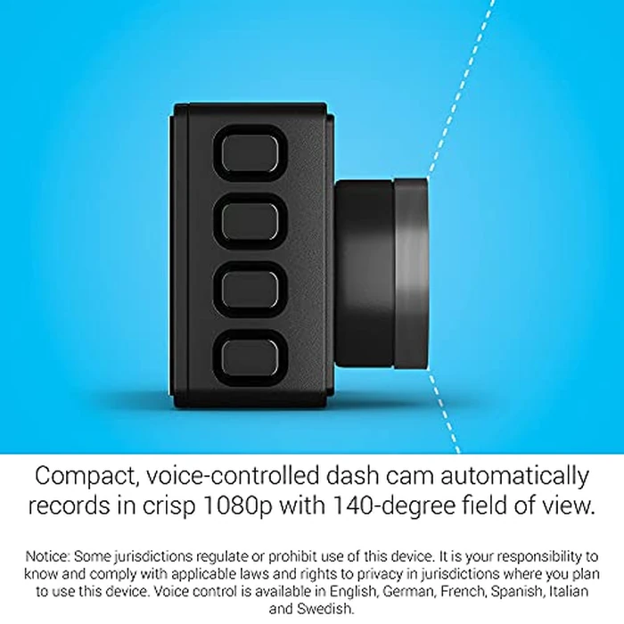 Garmin G010-N2505-00 Dash Cam 47 1080p 140-degree Field of View GPS Dash Cam Black - Certified (Renewed) by Garmin - Image 3