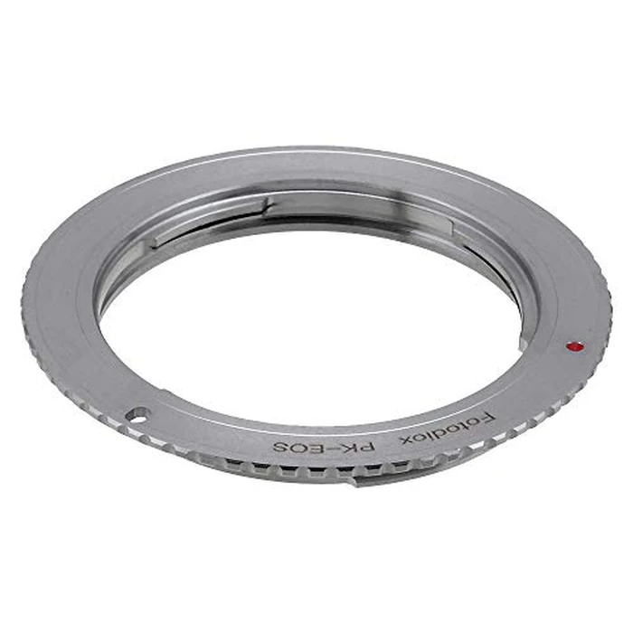 Fotodiox Lens Mount Adapter Compatible with Pentax K Mount (PK) SLR Lens to Canon EOS (EF-S) Mount SLR Camera Body - with Gen10 Focus Confirmation Chip by Fotodiox - Used - Like New condition - US$14.67