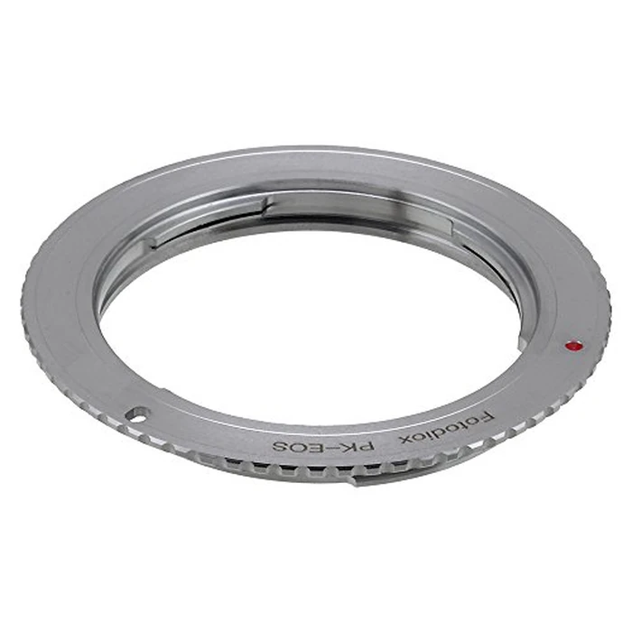 Fotodiox Lens Mount Adapter Compatible with Pentax K Mount (PK) SLR Lens to Canon EOS (EF-S) Mount SLR Camera Body - with Gen10 Focus Confirmation Chip by Fotodiox - Image 3