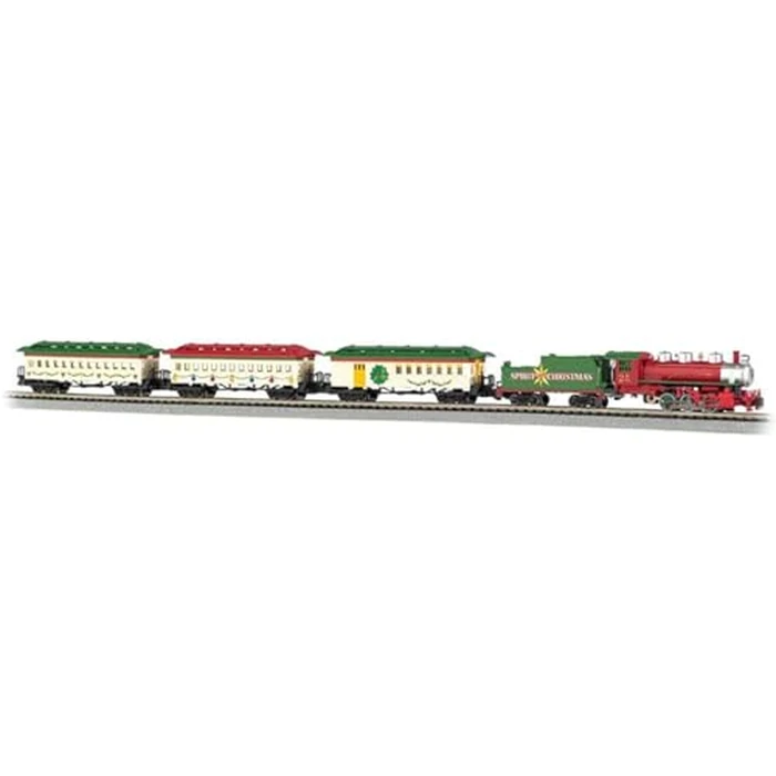 Bachmann Trains - Spirit Of Christmas Ready To Run Electric Train Set - N Scale by Bachmann - Image 1