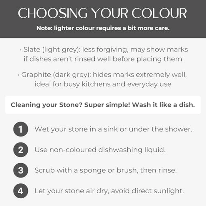 Natureva Stone Dish Drying Mat - Super Absorbent, Quick Dry Diatomite Mats for Kitchen Counter - Made of Natural Diatomaceous Earth Absorbing Water Instantly - Tide - Slate by Natureva - Image 8