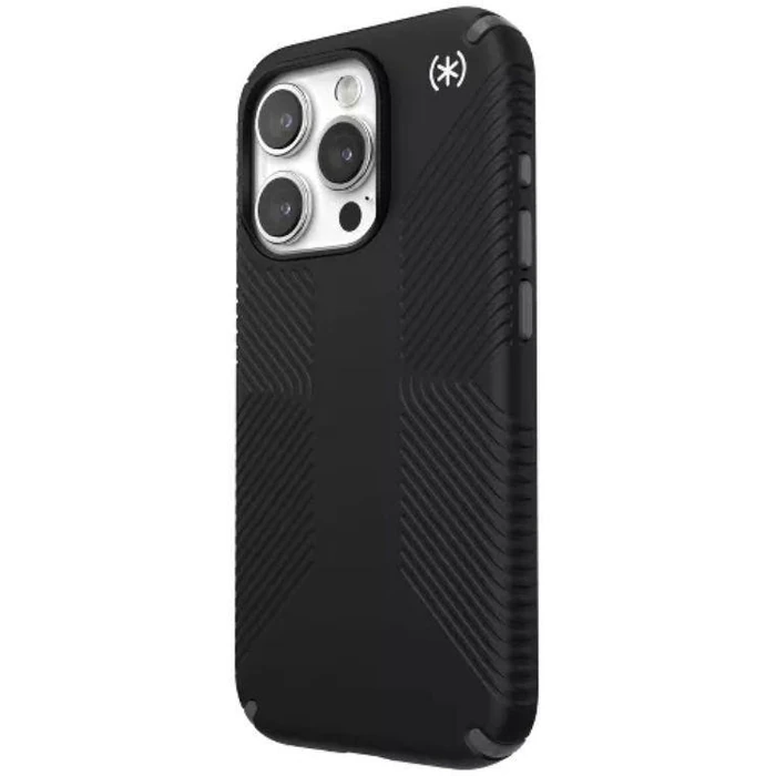 Speck Presidio2 Grip Series Phone Case for MagSafe for iPhone 15 Pro - Black by Speck - Image 2