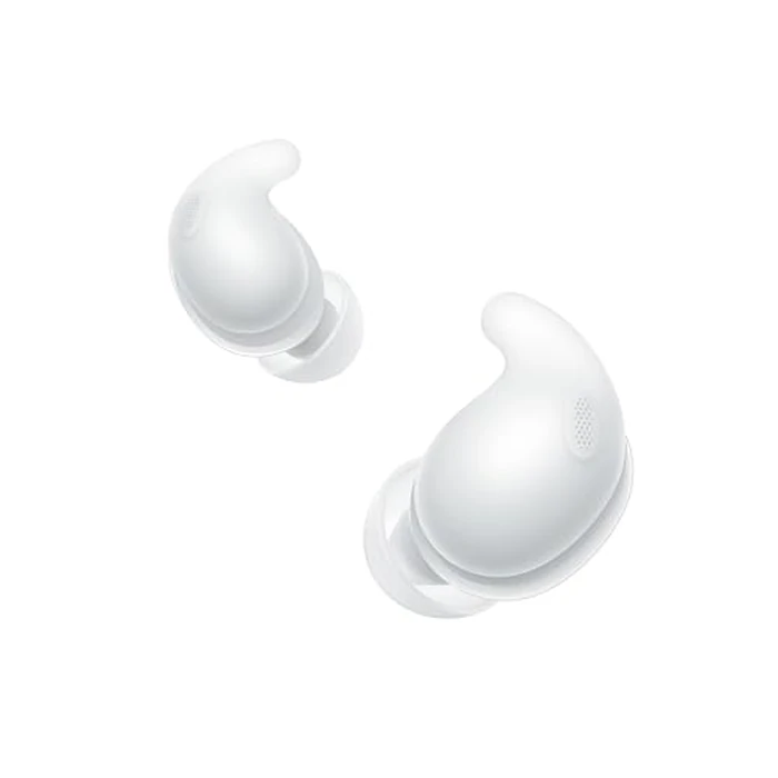 Sony LinkBuds Fit Truly Wireless Noise Cancelling Earbud Headphones, Small & Light with Newly Developed Air Fitting Supporters, White by Sony - Used - Acceptable condition - CA$122.86