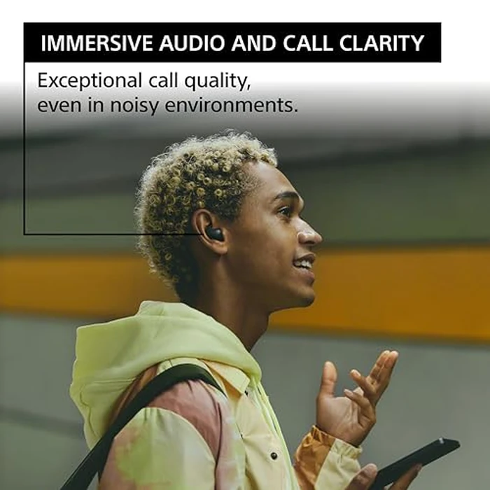 Sony LinkBuds Fit Truly Wireless Noise Cancelling Earbud Headphones, Small & Light with Newly Developed Air Fitting Supporters, White by Sony - Image 2