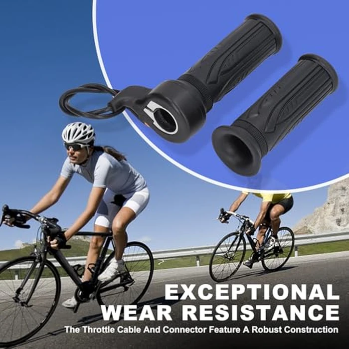 Topyond 20X Full Twist Throttle, Stable E-Bike Throttle, Electric Bike Throttle, Full Twist Throttle Ebike for Scooters and Electric Bicycles with Waterproof Connector by Topyond - Image 3
