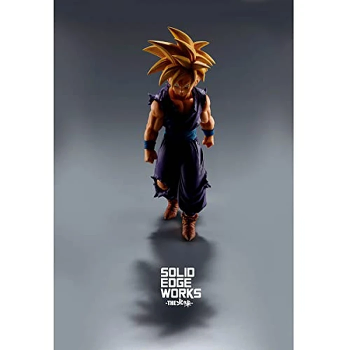 BanPresto - Dragon Ball Z Solid Edge Works vol.5 Super Saiyan Son Gohan Statue by Banpresto - Image 7