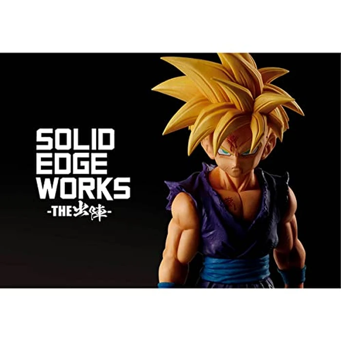 BanPresto - Dragon Ball Z Solid Edge Works vol.5 Super Saiyan Son Gohan Statue by Banpresto - Image 8
